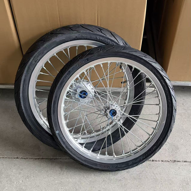 17" CST Chrome LBX/Eride Supermoto Kit