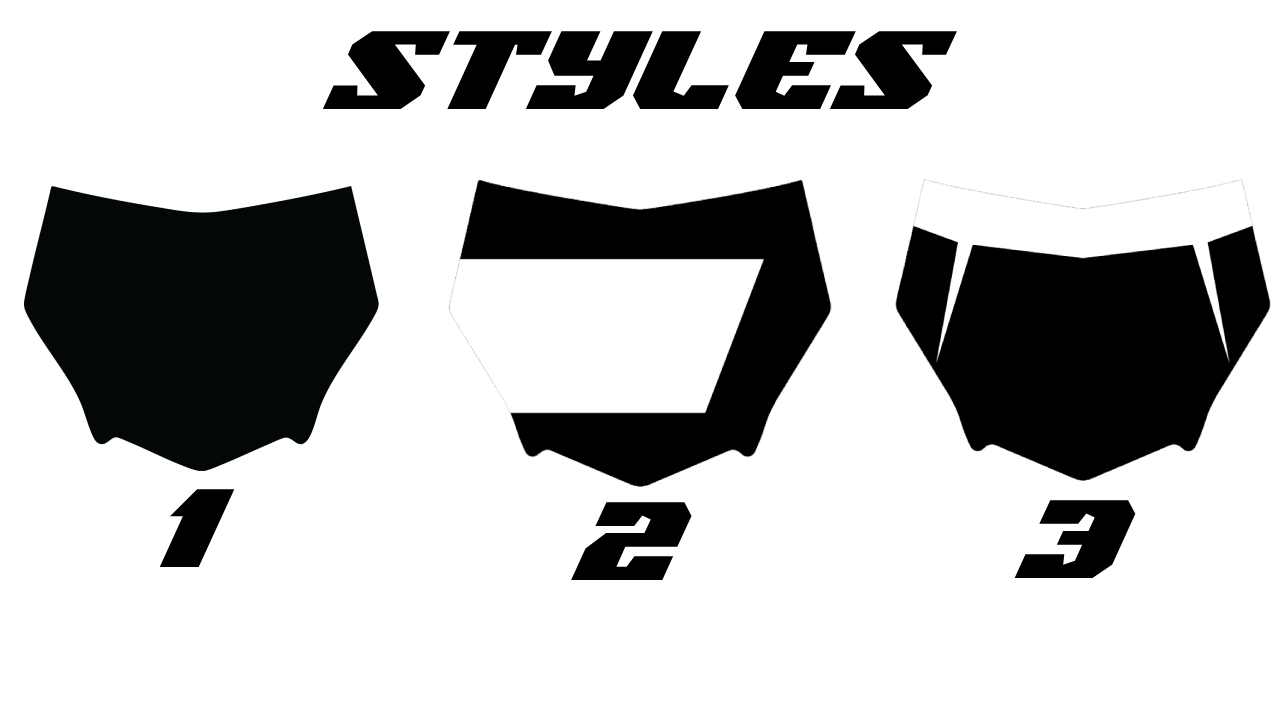 Motocutz Number Plate Decal
