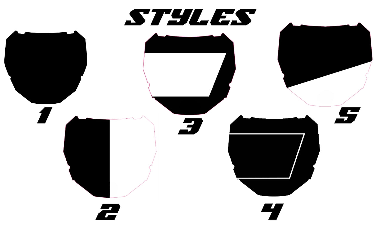 ODI Number Plate Decal